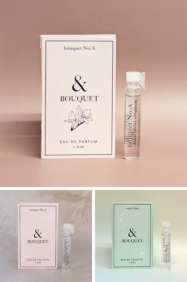 & BOUQUET 1.8ml ディスカバリーサイズ3本セット